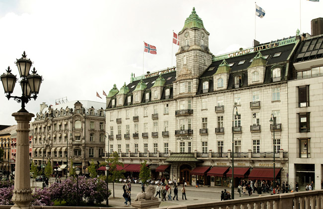 Il Grand Hotel Oslo, tradizione e fascino da 140 anni