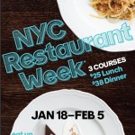 NYC Restaurant Week. The best in New York