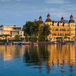 Falkensteiner Schlosshotel riflessi di lago