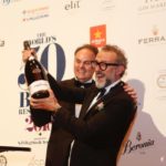 Bottura brinda con Ferrari il podio World's 50 Best Restaurants