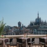 Terrazza Latitude 45. Lifestyle con vista Duomo. Food, drink & more