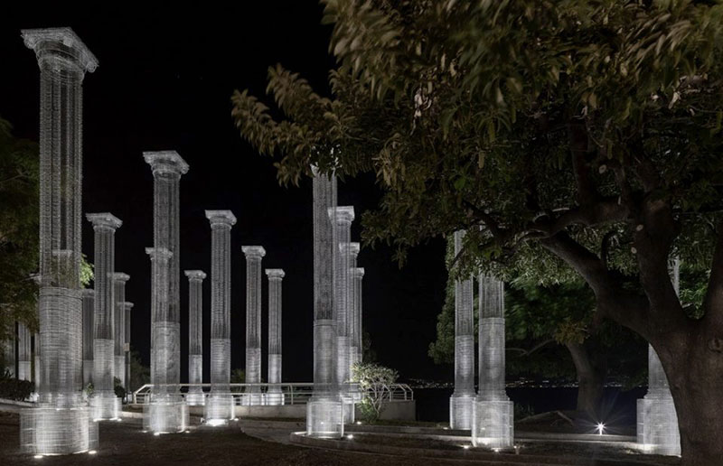 Opera di Tresoldi, sul lungomare di Reggio Calabria