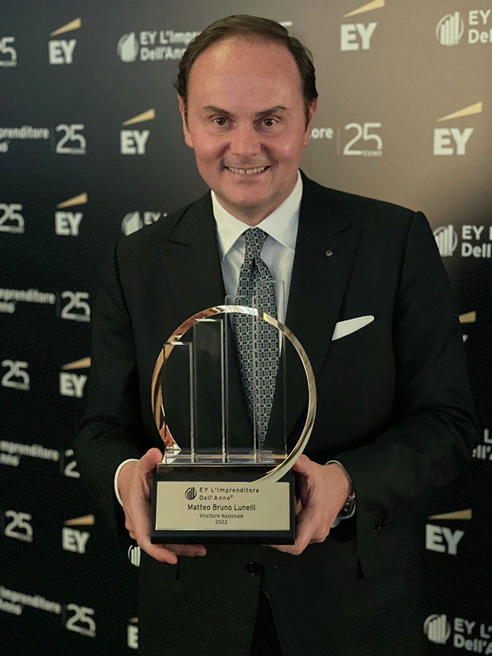 Premio EY a Matteo Lunelli 
